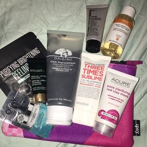 Skin care makeup bag